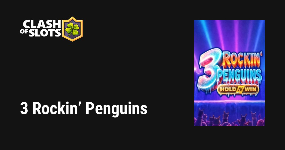 3 Rockin’ Penguins