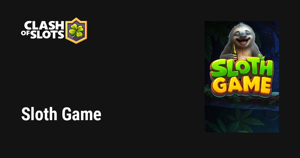 Sloth Game