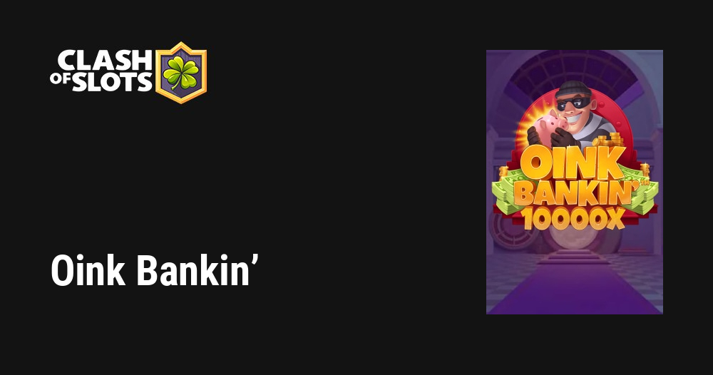Oink Bankin’