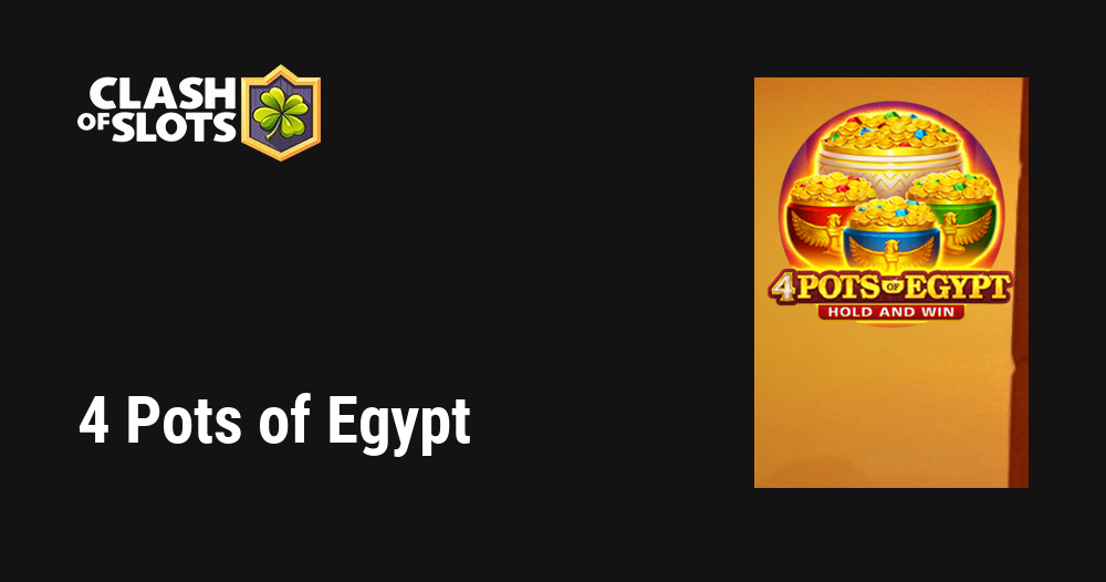 4 Pots of Egypt