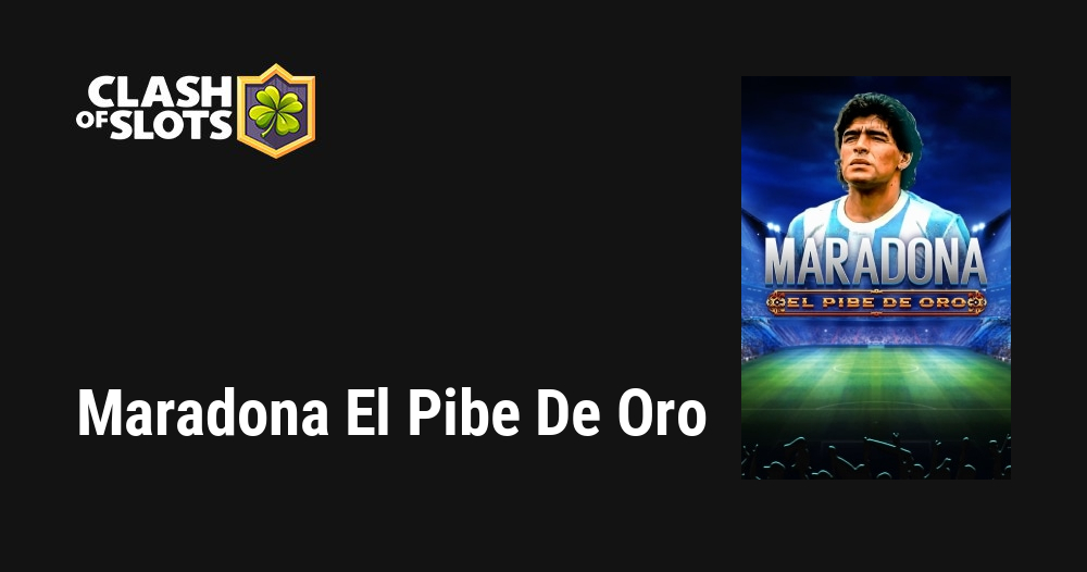 Maradona El Pibe De Oro