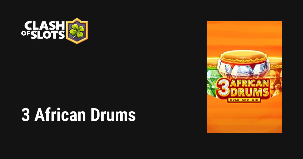 3 African Drums