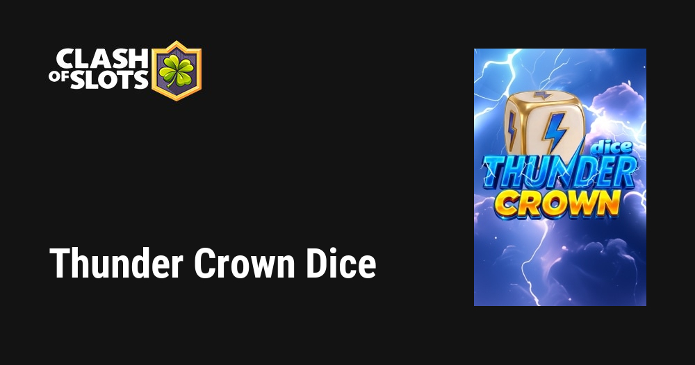 Thunder Crown Dice