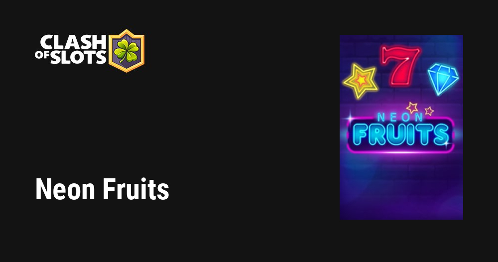 Neon Fruits